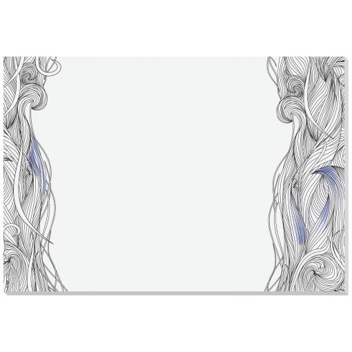Sigel Relax HO570 psací podložka čisté černá/bílá (š x v) 59.5 cm x 41 cm