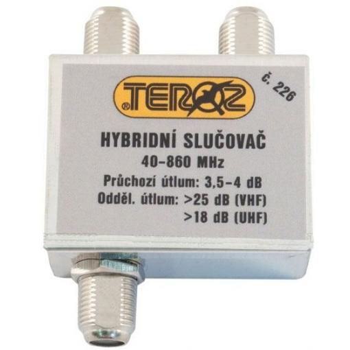 Slučovač 2× hybridní širokopásmový TEROZ 226X