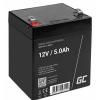 Green Cell Green Cell - USV-Akku - 1 x Batterie - Sealed Lead Acid (SLA) AGM27 olověný akumulátor 12 V 5 Ah olověný se skelným rounem (š x v x h) 90 x 107 x 70