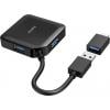 Hama 00200116 USB Hub 4 porty USB-A USB 3.0 5 GBit/s s konektorem USB C černá