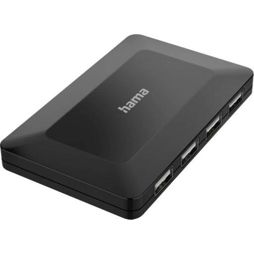 Hama 00200122 USB Hub 4 porty USB-A USB 2.0 480 MBit/s černá