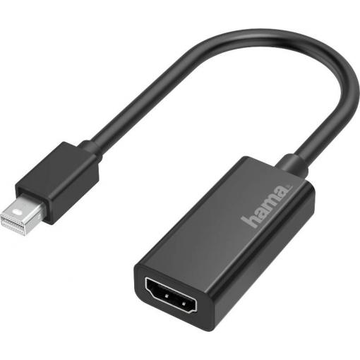 Hama 00200332 Mini-DisplayPort / HDMI adaptér [1x UK zástrčka - 1x mini DisplayPort zástrčka] černá 0 mm