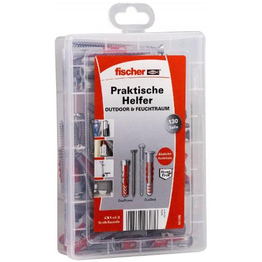 Fischer 561385 Box s výběrem hmoždinek 130 díly