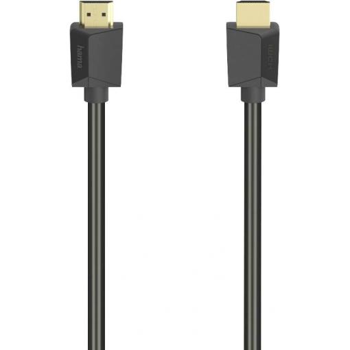 Hama HDMI kabel Zástrčka HDMI-A, Zástrčka HDMI-A 5.00 m černá 00200704 4K UHD HDMI kabel