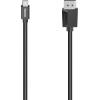 Hama Mini-DisplayPort / DisplayPort kabelový adaptér Mini DisplayPort konektory, Konektor DisplayPort 1.50 m černá 00200710 Kabel DisplayPort