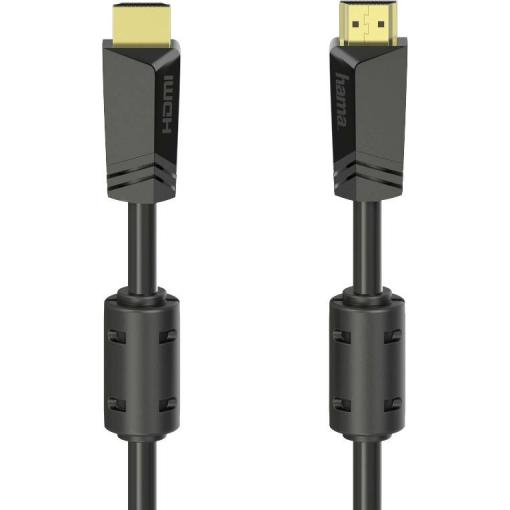 Hama HDMI kabel Zástrčka HDMI-A, Zástrčka HDMI-A 10.00 m černá 00205009 4K UHD HDMI kabel