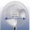 Honeywell HSF600WE QuietSet stojanový ventilátor 40 W (Ø x v) 40 cm x 1220 mm bílá výškově nastaveitelné, LED displej, s dálkovým ovládáním, otočný, natáčecí,