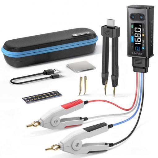 Měřící pinzeta-tester součástek FNIRSI LCR-ST2 Plus