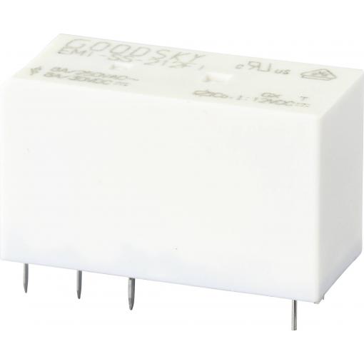 GoodSky EMI-SS-212FI relé do DPS 12 V/DC 8 A 2 přepínací kontakty 1 ks Tube