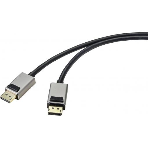 SpeaKa Professional DisplayPort kabel Konektor DisplayPort, Konektor DisplayPort 2.00 m černá SP-9510456 8K UHD Kabel DisplayPort