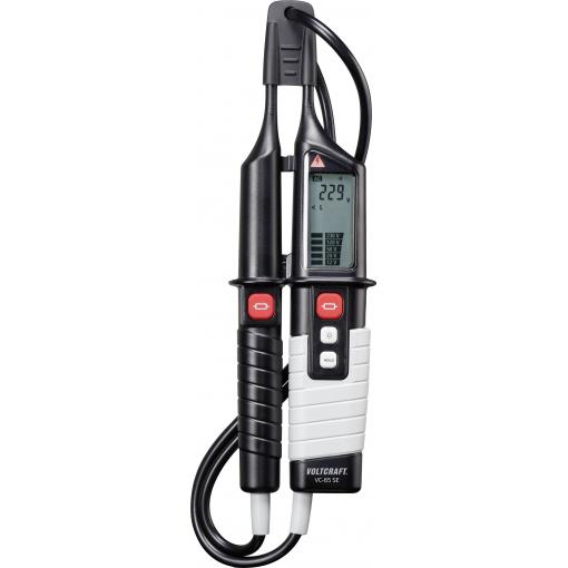 VOLTCRAFT VC-65 SE dvoupólová zkoušečka napětí CAT III 1000 V, CAT IV 600 V akustika , LCD, LED