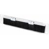Renkforce RF-4759820 254 mm 10 palec kartáčová lišta pro datové skříně pevná vestavba Vhodné pro hloubku skříně: od 300 mm šedá