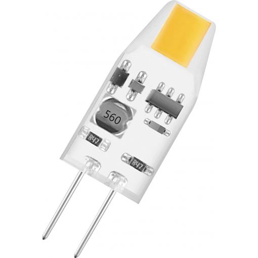OSRAM HOMELIGHTING 4058075523098 LED Energetická třída (EEK2021) F (A - G) G4 1 W = 10 W teplá bílá (Ø x d) 10 mm x 30 mm 1 ks