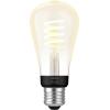 Philips Hue LED žárovka 871951430146700 Energetická třída (EEK2021): G (A - G) Hue White Ambiance Einzelpack Edison ST64 Filament 300lm E27 7 W teplá až