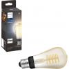 Philips Hue LED žárovka 871951430146700 Energetická třída (EEK2021): G (A - G) Hue White Ambiance Einzelpack Edison ST64 Filament 300lm E27 7 W teplá až