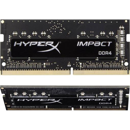 Kingston FURY Impact Sada RAM pamětí pro notebooky DDR4 16 GB 2 x 8 GB Bez ECC 3200 MHz 260pin SO-DIMM CL20 KF432S20IBK2/16