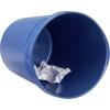 HAN GRIP KARMA 18198-16 odpadkový koš 18 l (Ø x v) 31.2 cm x 35 cm recyklovaný plast ekomodrá 1 ks