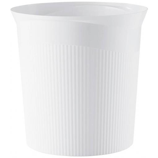 HAN Re-LOOP 18148-912 odpadkový koš 13 l (Ø x v) 288 mm x 287 mm recyklovaný plast bílá 1 ks
