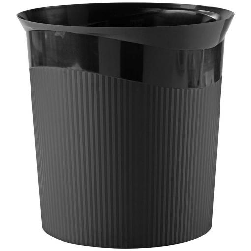 HAN Re-LOOP 18148-913 odpadkový koš 13 l (Ø x v) 28.8 cm x 28.7 cm recyklovaný plast černá 1 ks