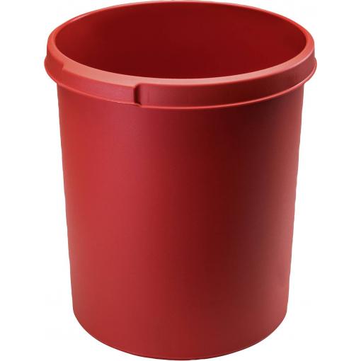 HAN KLASSIK 1834-17 odpadkový koš 30 l (Ø x v) 375 mm x 410 mm polypropylen červená 1 ks