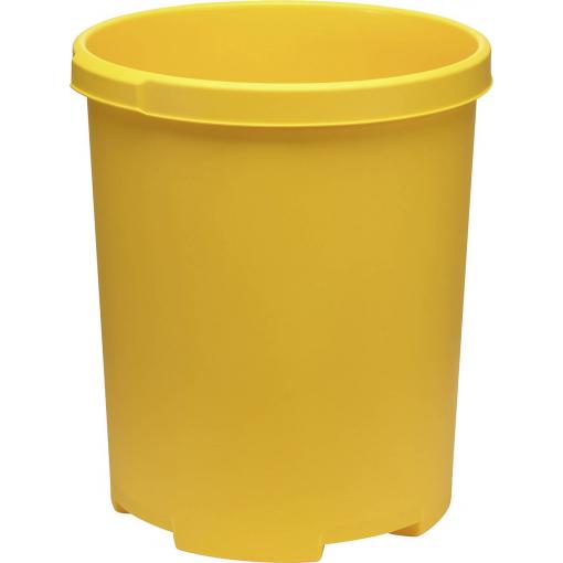HAN KLASSIK XXL 1836-15 odpadkový koš 50 l (Ø x v) 430 mm x 490 mm polypropylen žlutá 1 ks
