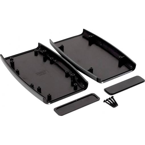 Hammond Electronics 1553DXBK plastová krabička 147 x 89 x 25 ABS černá 1 ks
