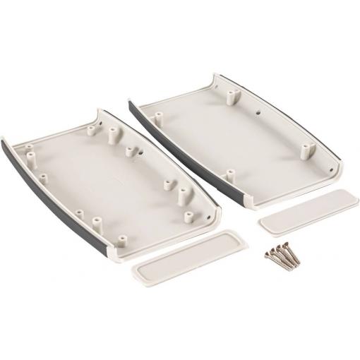 Hammond Electronics 1553DXGY plastová krabička 147 x 89 x 25 ABS šedá 1 ks