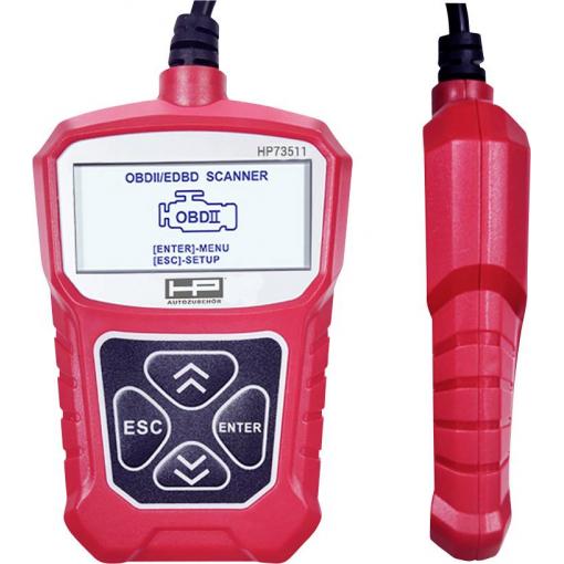 HP Autozubehör OBD II Diagnosegerät diagnostická jednotka OBD II 75311 Vhodné pro značku auta: Universal bez omezení