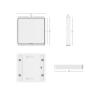 Smart vypínač IMMAX NEO 07506C ZigBee Tuya sada 3ks