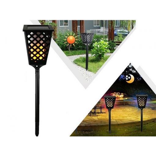 Solární zahradní zapichovací LED lampa h_t601l, 107 cm, IP65