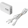 VOLTCRAFT UC-4ACX002 VC-11744745 USB nabíječka vnitřní Výstupní proud (max.) 3400 mA 4 x 1x USB-C®, 3x USB A