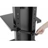 SpeaKa Professional SP-TVS-500 TV stojan 94,0 cm (37) - 203,2 cm (80) podlahový stojan, naklápěcí, nastavitelná výška
