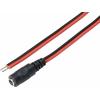 TRU COMPONENTS TC-9556656 nízkonapěťový připojovací kabel nízkonapěťová zásuvka - kabel s otevřenými konci 5.5 mm 2.1 mm 2.00 m 1 ks