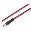 TRU COMPONENTS TC-9556664 nízkonapěťový připojovací kabel nízkonapěťová zástrčka - kabel s otevřenými konci 5.5 mm 2.1 mm 2.00 m 1 ks