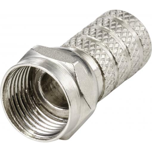 1 ks TC-9556788 F konektor do 6 mm Průměr lanka: 6 mm 1 ks