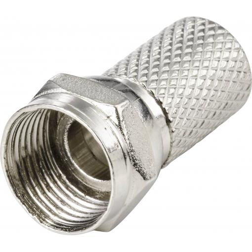1 ks TC-9556792 F konektor do 7,3 mm Průměr lanka: 7.3 mm 1 ks