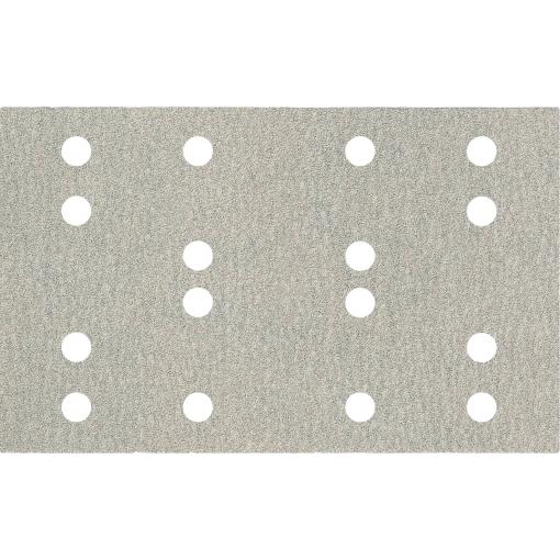 Samolepící listy 80 x 133 mm, P 40, 16 otvorů, upevnění na suchý zip (SRA) Metabo 635197000