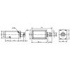 Elektromagnet tažný JF-1039B, 24 V DC / 1 A, síla 25 N, zdvih 10 mm