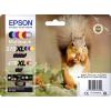Epson Ink T379D4, 378XL, 478XL originál kombinované balení černá, azurová, purppurová, žlutá, červená, šedá C13T379D4010