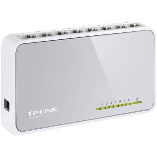 TP-LINK TL-SF1008D síťový switch 8 portů 100 MBit/s