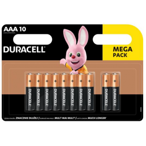 Duracell Basic AAA (LR03) 2400 cena za balení 10 ks