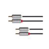 Kabel 2x Cinch konektor/2x Cinch konektor 3m KRUGER & MATZ KM1211 Basic