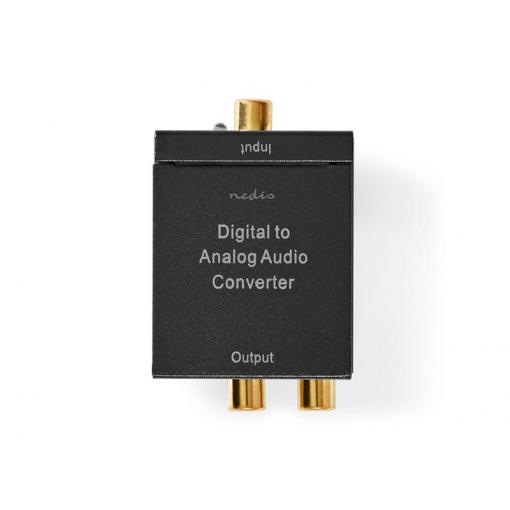 Převodník 2x Cinch/Toslink NEDIS ACON2510BK