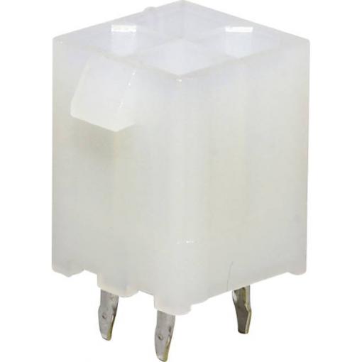 Molex vestavná zásuvková lišta (standardní) 4, rozteč 4.2 mm, 39281043, 1 ks Bag