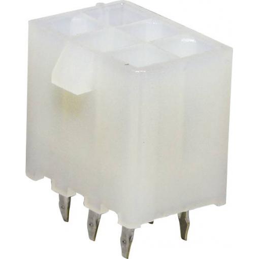 Molex vestavná zásuvková lišta (standardní) 6, rozteč 4.2 mm, 39281063, 1 ks Bag