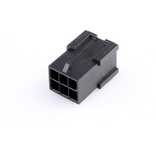 Molex zásuvkový konektor na kabel 6, rozteč 3 mm, 430200601, 1 ks Bag