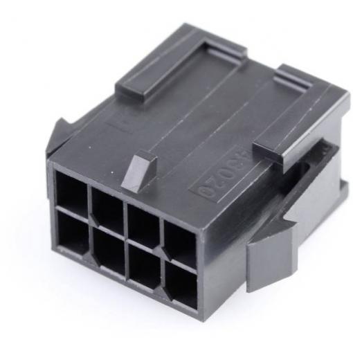 Molex zásuvkový konektor na kabel 8, rozteč 3 mm, 430200800, 1 ks Bag