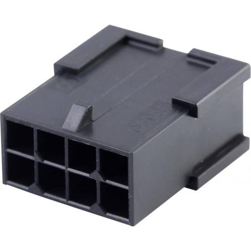 Molex zásuvkový konektor na kabel 8, rozteč 3 mm, 430200801, 1 ks Bag
