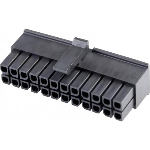 Molex zásuvkový konektor na kabel 24, rozteč 3 mm, 430252400, 1 ks Bag