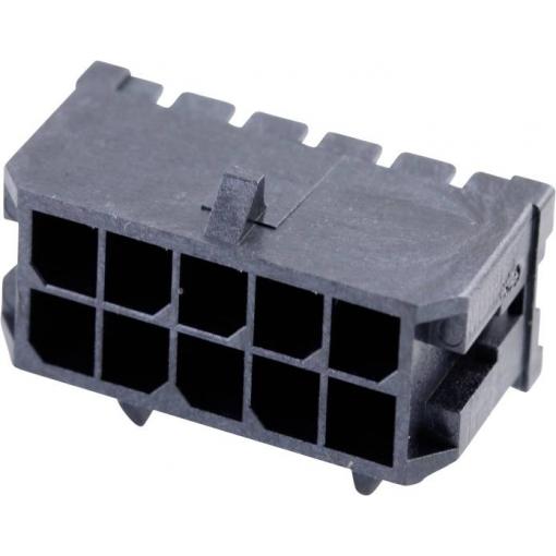Molex vestavná pinová lišta (standardní) 10, rozteč 3 mm, 430451000, 1 ks Tray